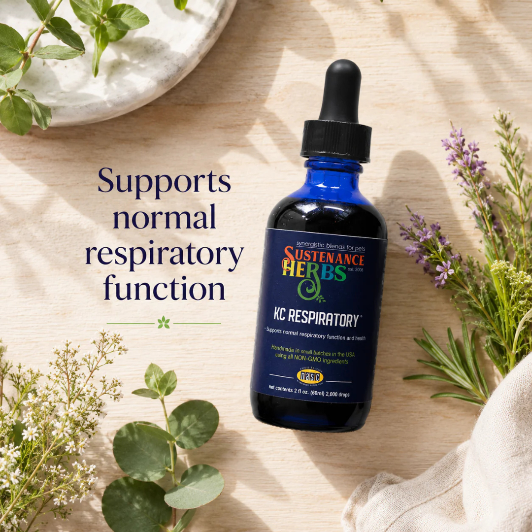 Sustenance Herbs KC Respiratory | Organic Herbal Lung & Respiratory Support