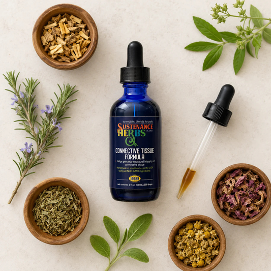 Sustenance Herbs Connective Tissue Formula | Natural ACL and CCL Support