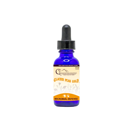 Glacier Peak Gold | Organic Herbal Yeast + Fungal Protocol Tincture