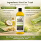 4-Legger Organic Aloe Shampoo | Gentle Care for Sensitive Skin