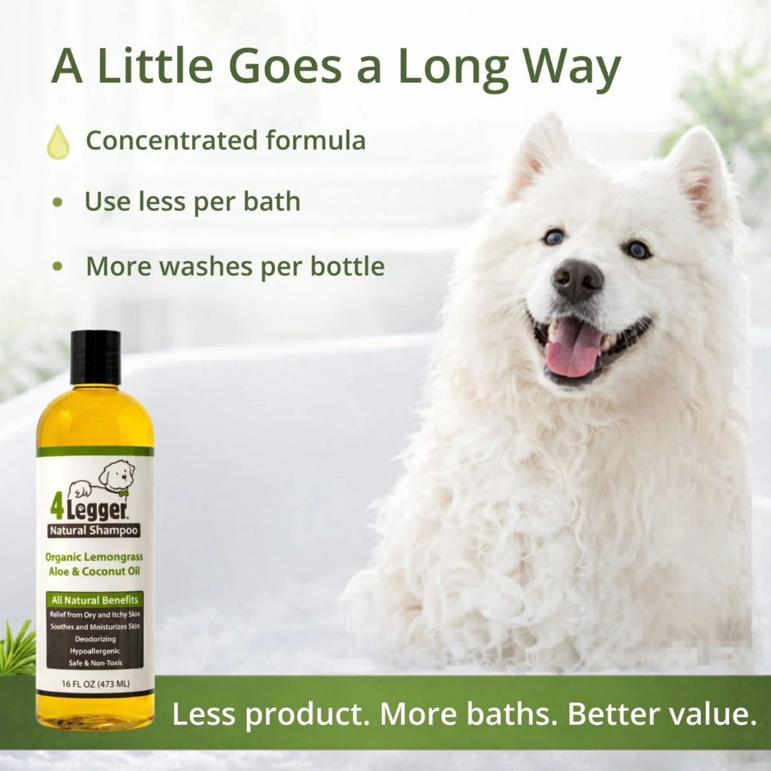 4-Legger Organic Aloe Shampoo | Gentle Care for Sensitive Skin