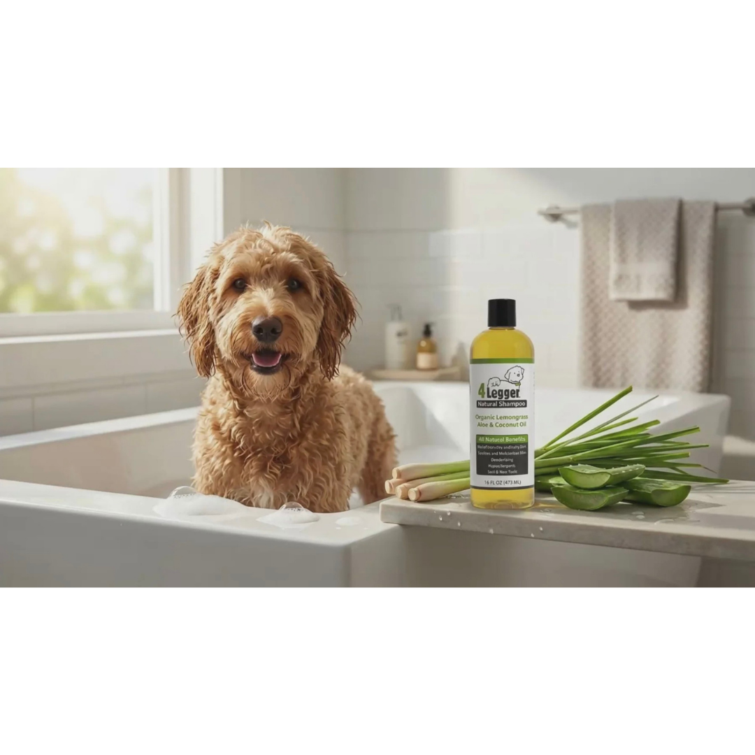 4-Legger Organic Aloe Shampoo | Gentle Care for Sensitive Skin