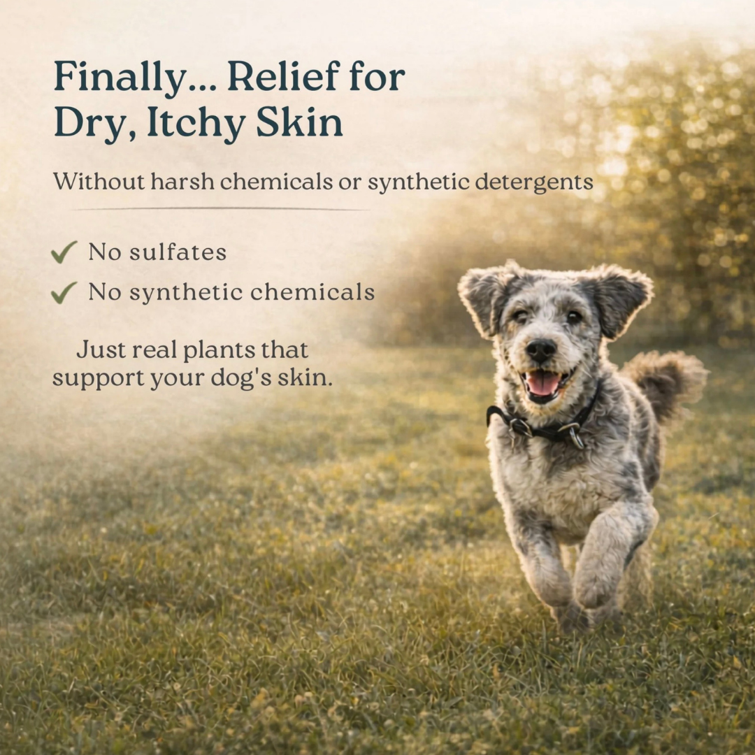 4-Legger Organic Hemp Shampoo | Dry + Sensitive Skin