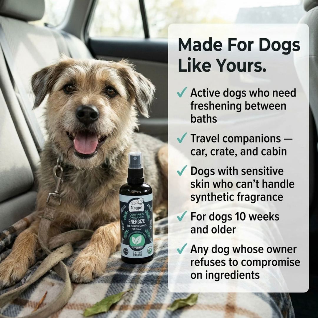 4-Legger Organic Deodorizing Spray | Energize