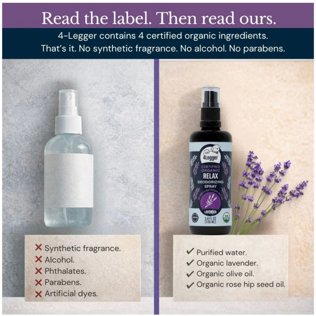 4-Legger Organic Deodorizing Spray | Relax