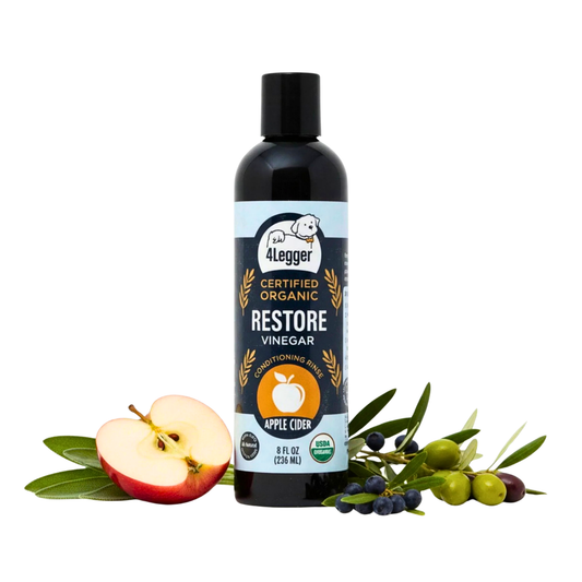 Organic Apple Cider Vinegar Rinse | Yeasty Dogs + Itchy Skin