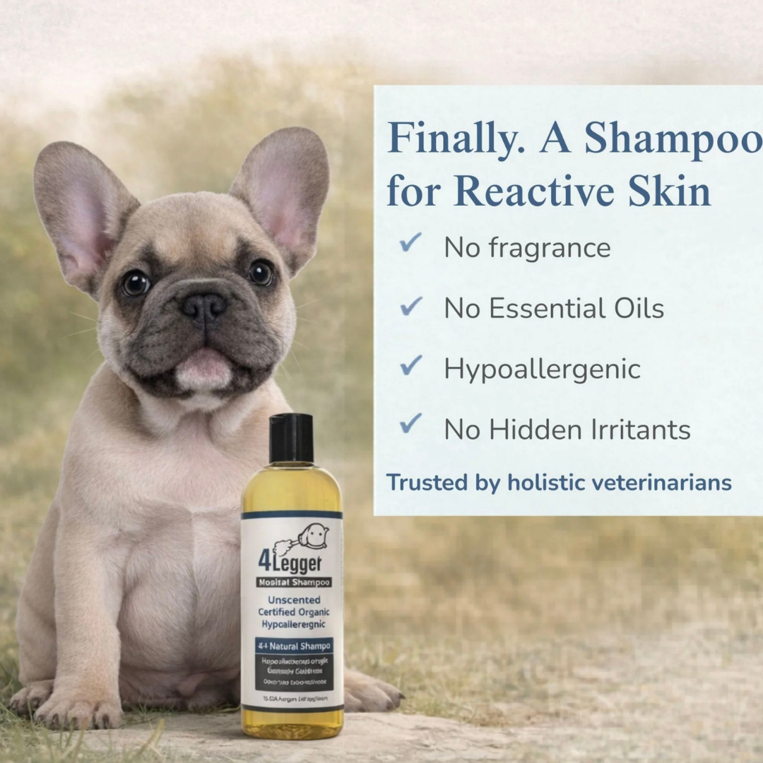 4-Legger Organic Hypoallergenic Shampoo | Unscented