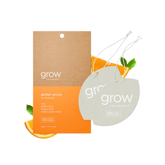 Grow Natural Car Fresheners | Golden Grove