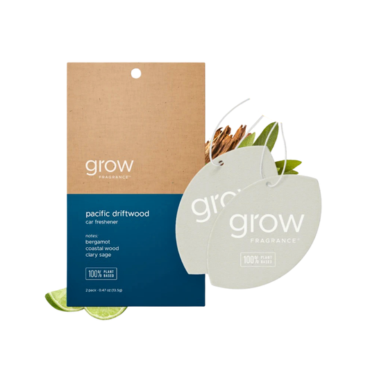 Grow Natural Car Fresheners | Pacific Driftwood