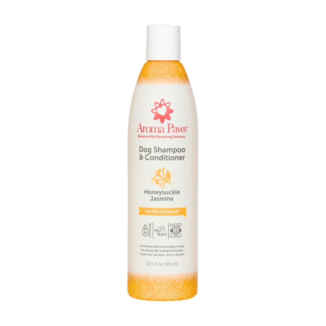 Aroma Paws Honeysuckle Jasmine Shampoo | Dry Skin + Dandruff