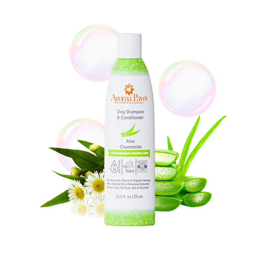 Aroma Paws Fragrance Free Shampoo | Hypoallergenic + Sensitive Skin