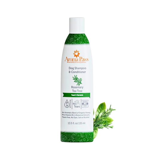 Aroma Paws Rosemary Tea Tree Shampoo | Yeast + Bacteria