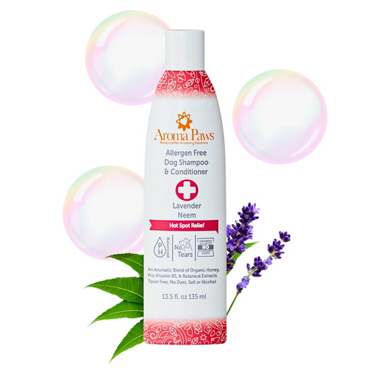 Aroma Paws Lavender Neem Shampoo | Hot Spot Relief