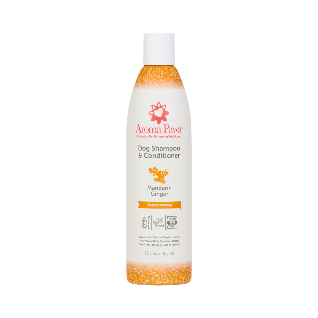 Aroma Paws Mandarin Ginger Shampoo | Deep Cleansing