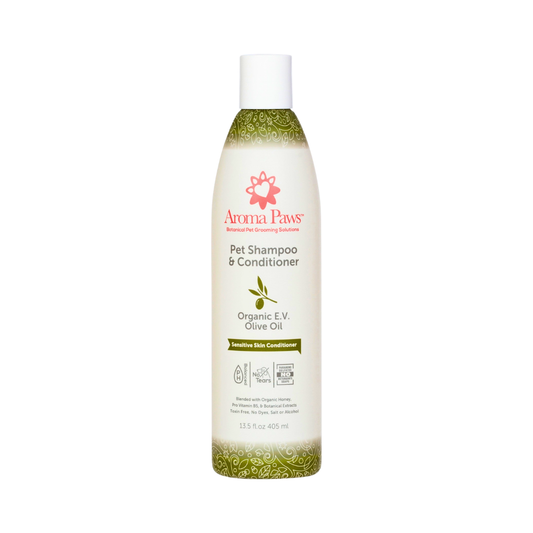 Organic Olive Oil Shampoo + Conditioner | Sensitive Skin 2-in-1