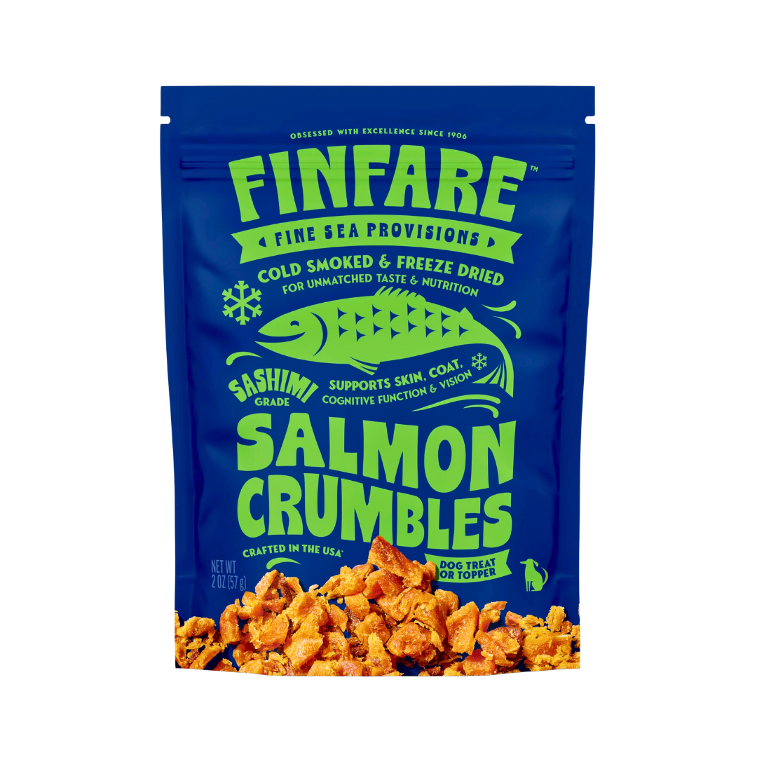 Finfare Freeze-Dried Salmon Crumbles