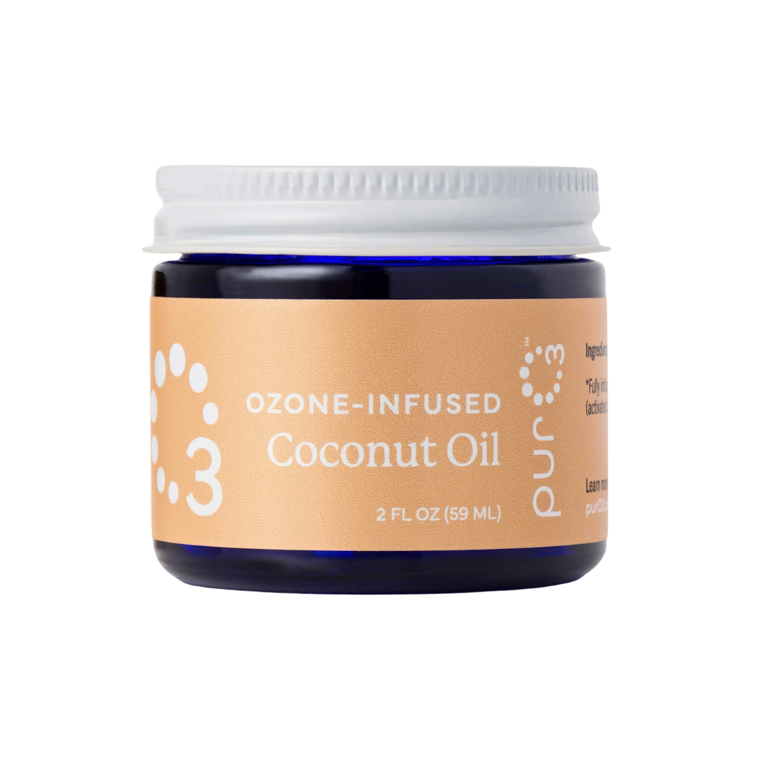 PurO3 Ozonated Coconut Oil | Natural Skin Healing + Oral Care