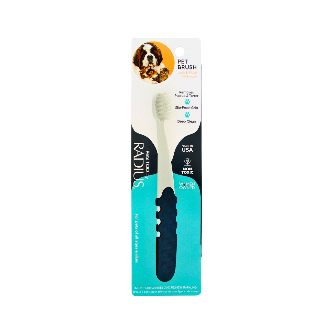 Radius Soft Pet Toothbrush | Gentle Dog Dental Care