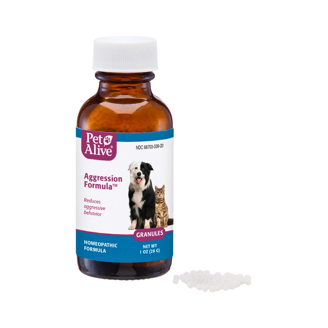 Pet Alive Aggression Formula | Homeopathic Emotional + Behavioral Support