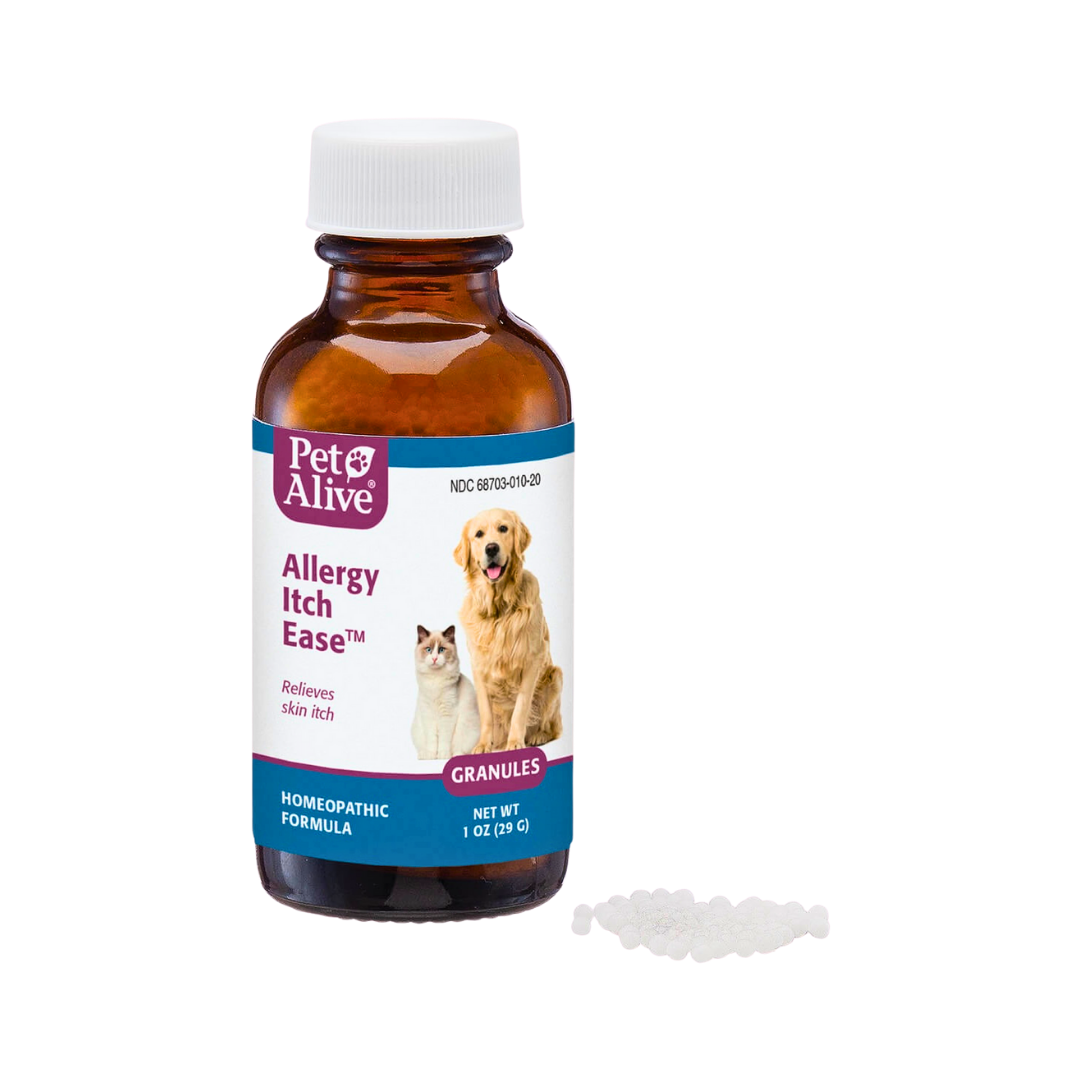 Pet Alive Allergy Itch Ease | Homeopathic Itch + Allergy Support