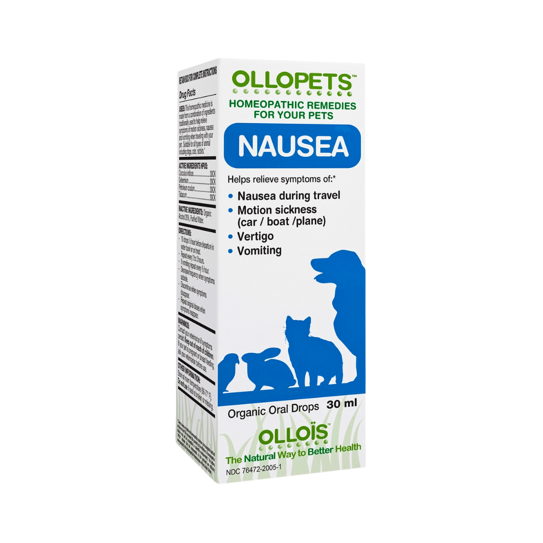 Ollopets Nausea | Homeopathic Upset Stomach Relief