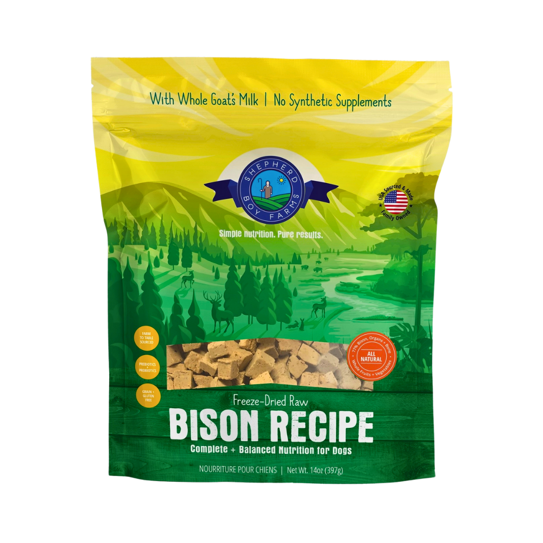 Shepherd Boy Farms Freeze-Dried Raw | Bison