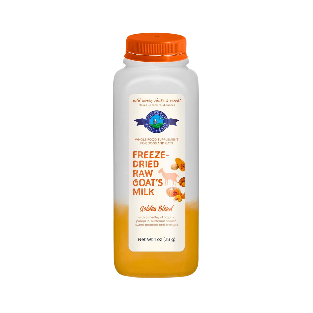 Shepherd Boy Farms Freeze-Dried Raw Goat's Milk | Golden Blend