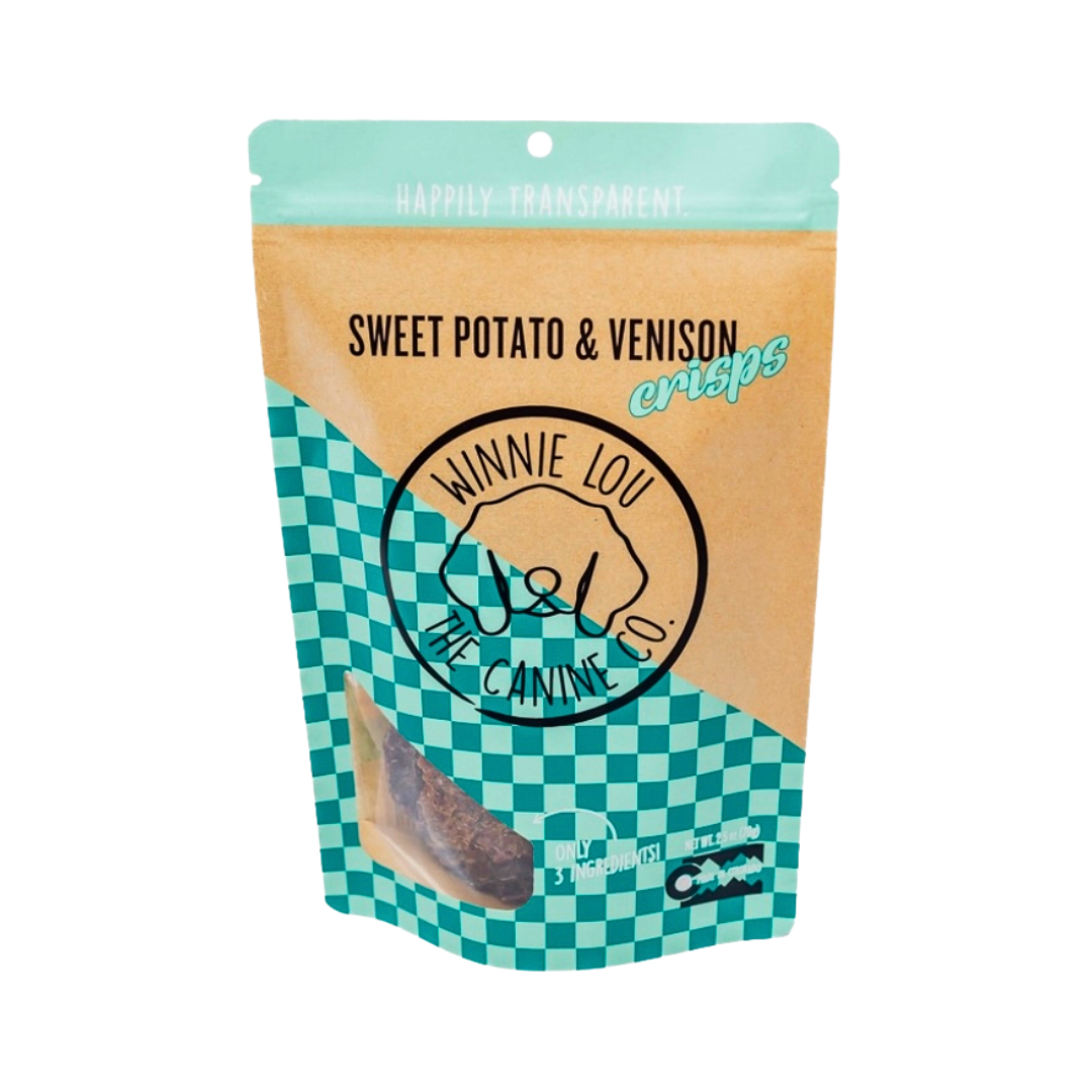 Winnie Lou Venison + Sweet Potato Crisps