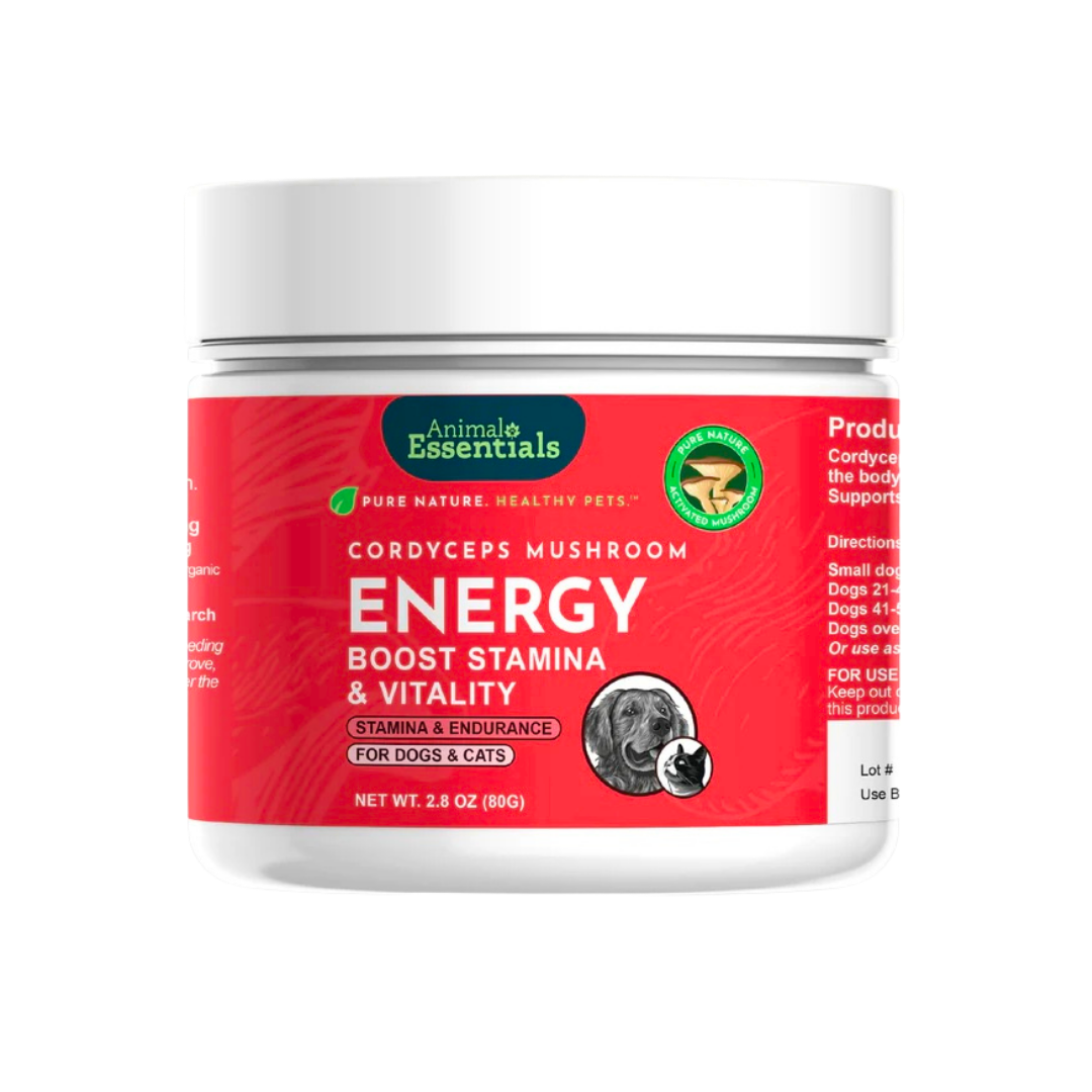 Animal Essentials Energy Organic Cordyceps Mushroom | Energy + Endurance Support