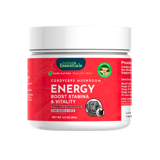 Animal Essentials Energy Organic Cordyceps Mushroom | Energy + Endurance Support
