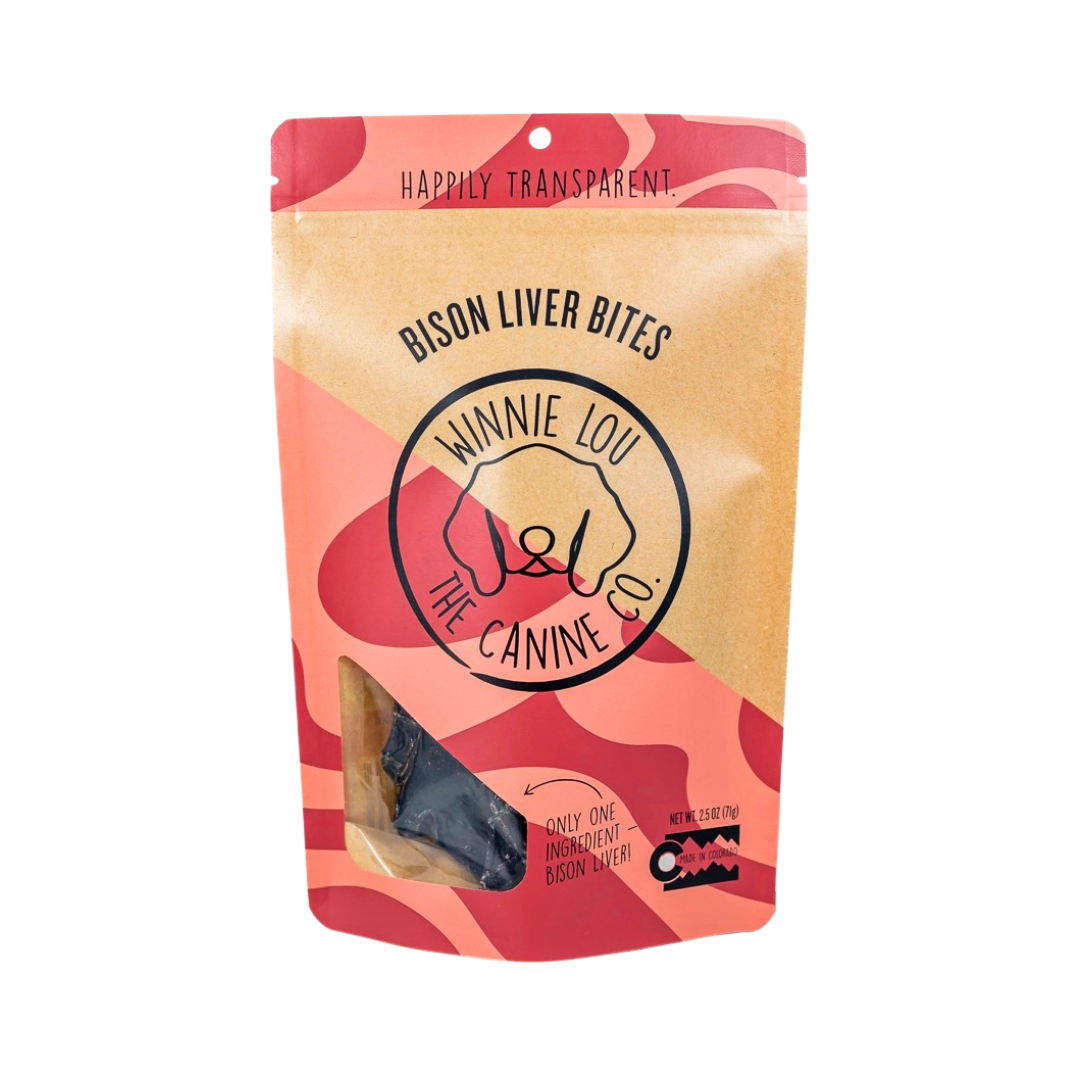 Winnie Lou Bison Liver Bites