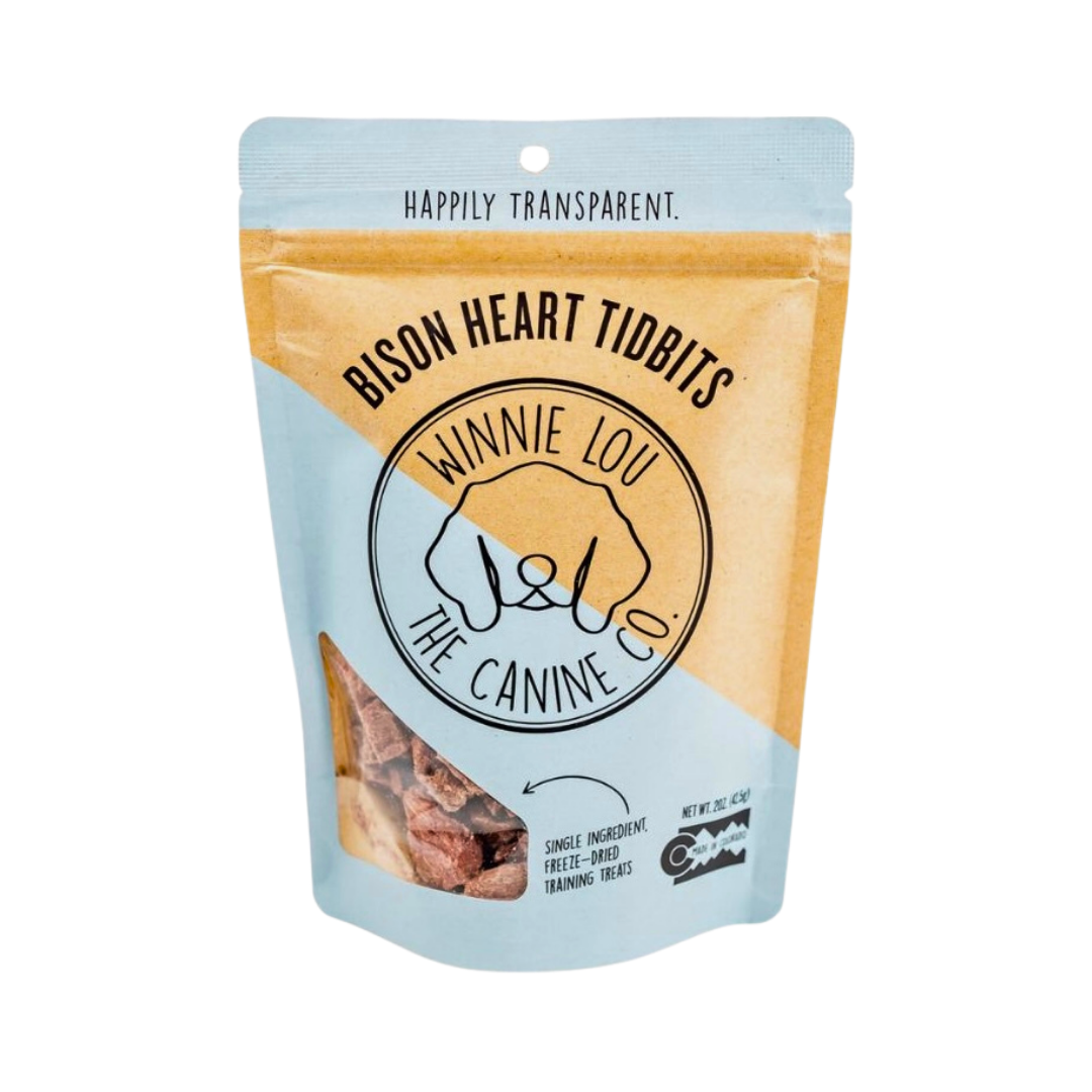 Winnie Lou Bison Heart Tidbits