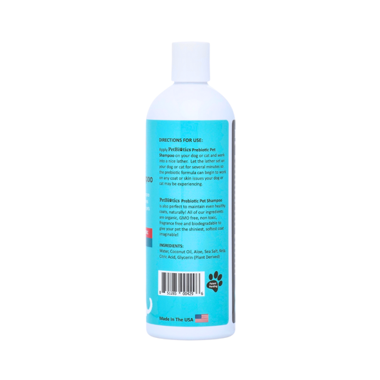 Prebiotic Dog Shampoo | Natural Unscented Shampoo for Sensitive Skin