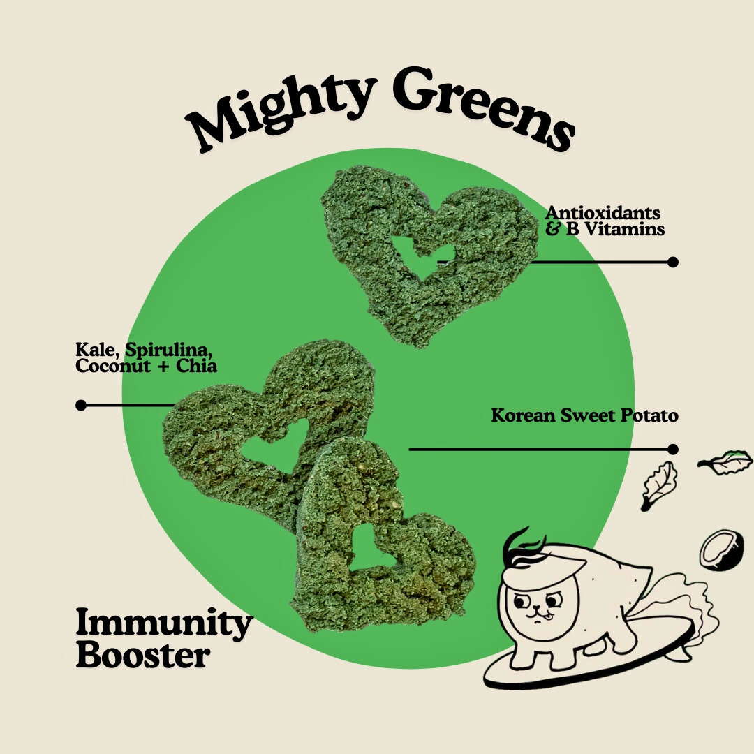 Gogoma Treats Spirulina + Coconut | Immunity Booster