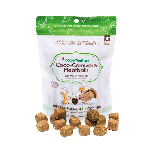 CocoTherapy Coco-Carnivore Meatballs | Turkey