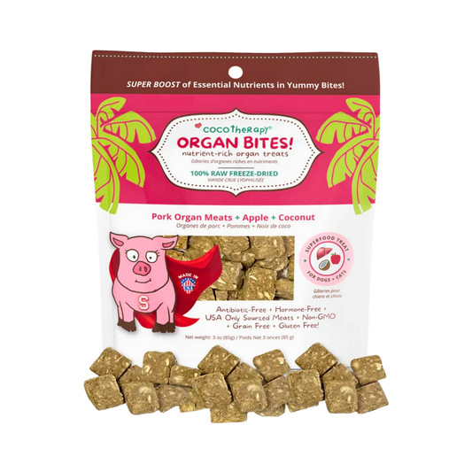 Cocotherapy Organ Treats | Pork + Apple