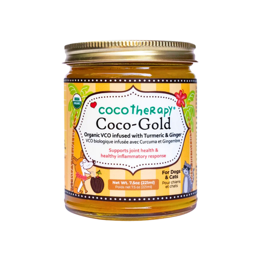 Cocotherapy Coco-Gold | Organic Coconut Oil Infused with Turmeric & Ginger