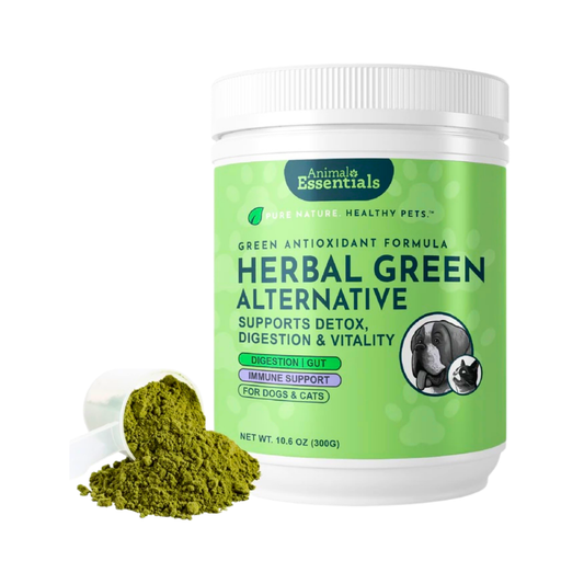 Animal Essentials Herbal Green Alternative | Natural Detox + Parasite Prevention