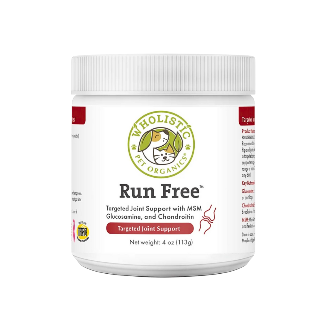 Wholistic Pet Organics Run Free | Targeted Joint Support