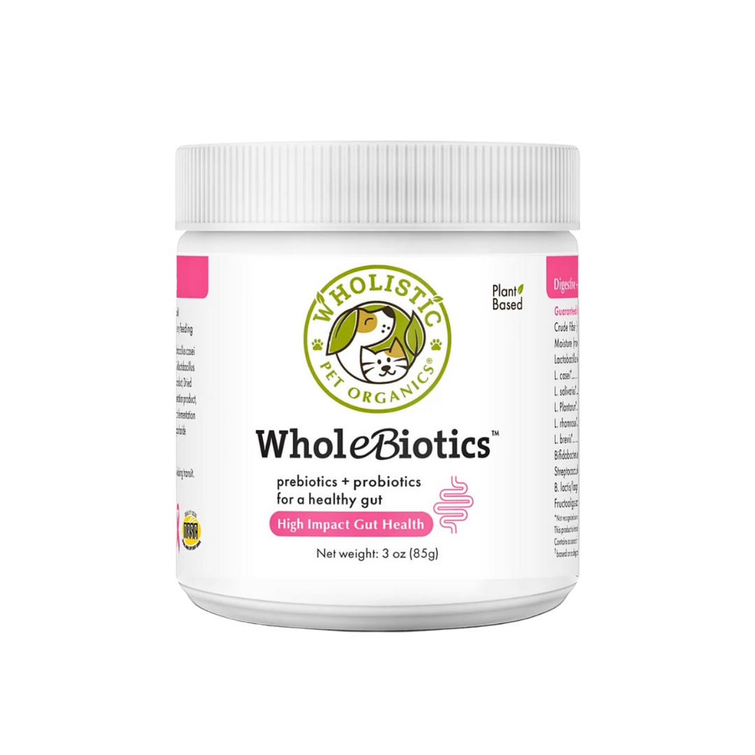 Wholistic Pet Organics WholeBiotics | Pre + Probiotics