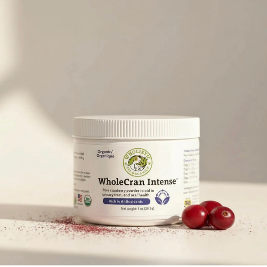 Wholistic Pet Organics WholeCran Intense | Organic Cranberry for Urinary Tract Health