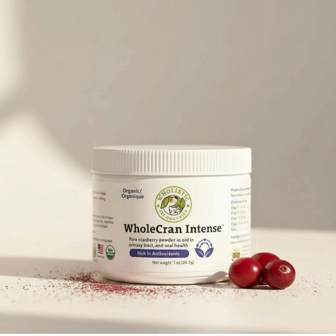 Wholistic Pet Organics WholeCran Intense | Natural Urinary Tract + Kidney Support
