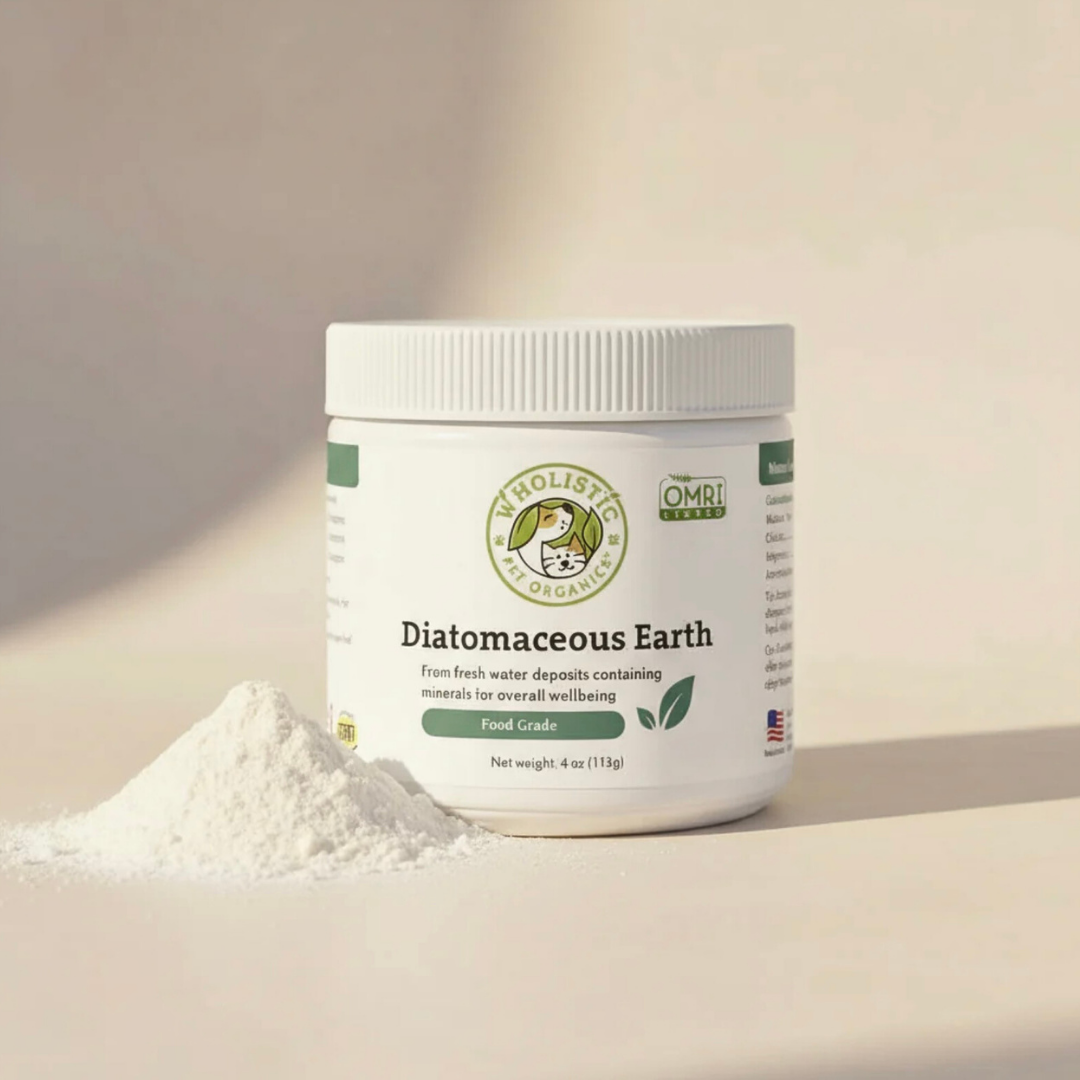 Wholistic Pet Organics Diatomaceous Earth | Natural Parasite Control