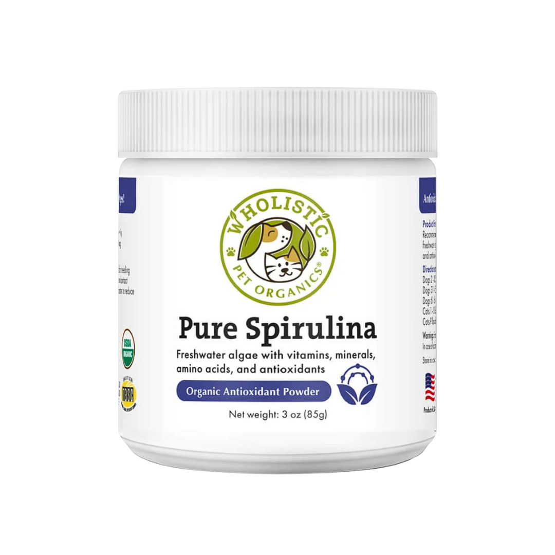 Wholistic Pet Organics Spirulina | Natural Antioxidant + Immune Support