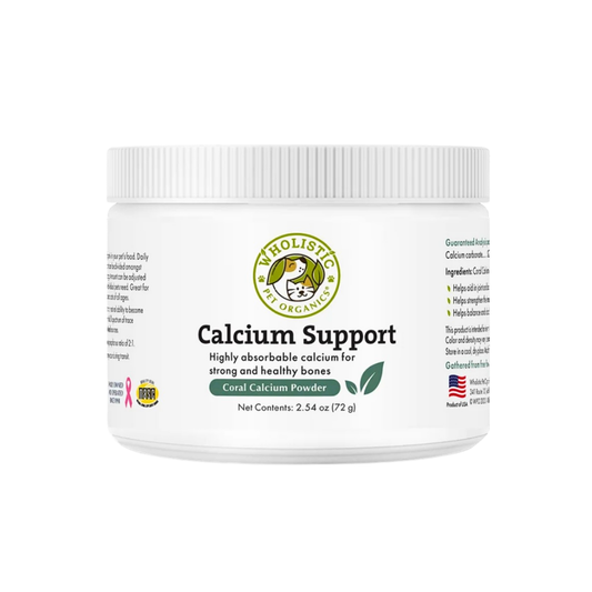 Wholistic Pet Organics Sea Coral Calcium | Natural Calcium