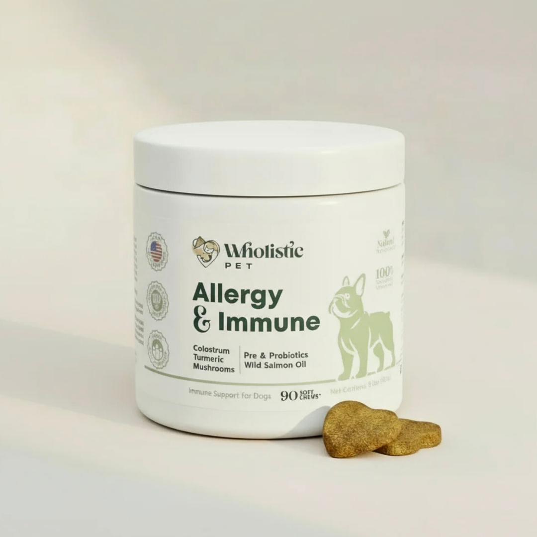 Wholistic Pet Allergy & Immune Chews | Natural Allergy + Immune Support