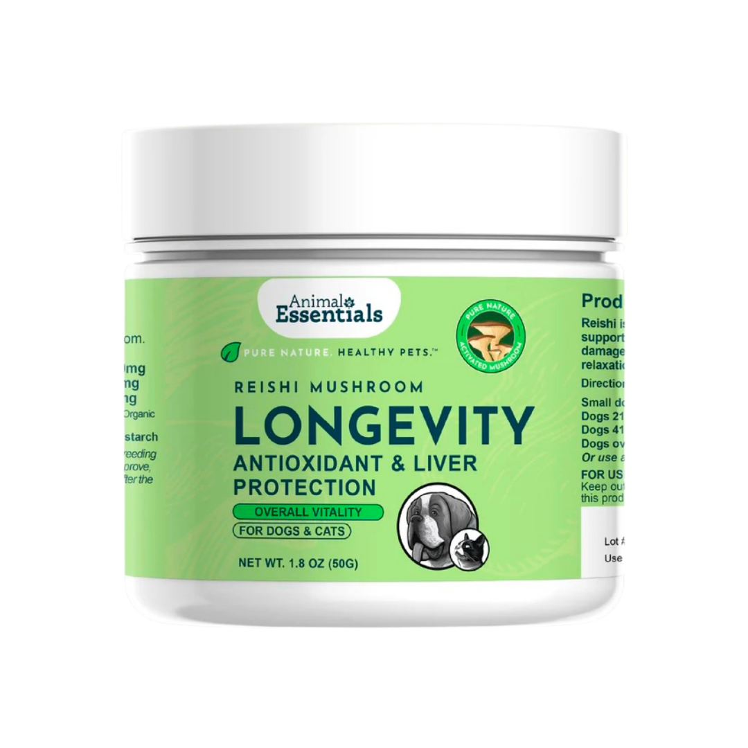 Animal Essentials Organic Reishi Mushroom | Immune + Longevity Support