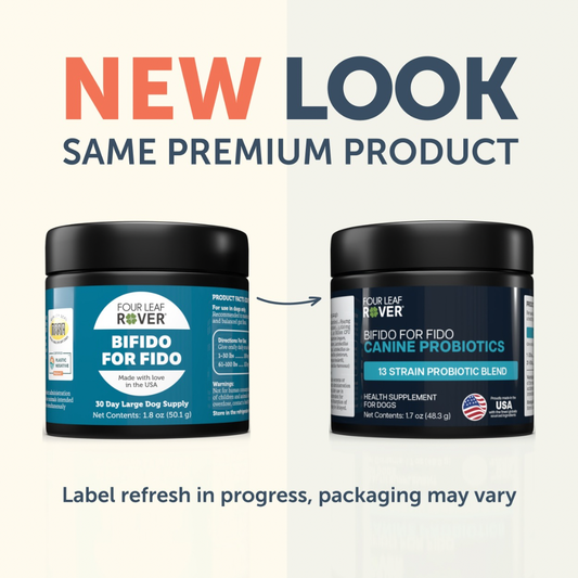 Four Leaf Rover Bifido For Fido | Multi-Strain Probiotic