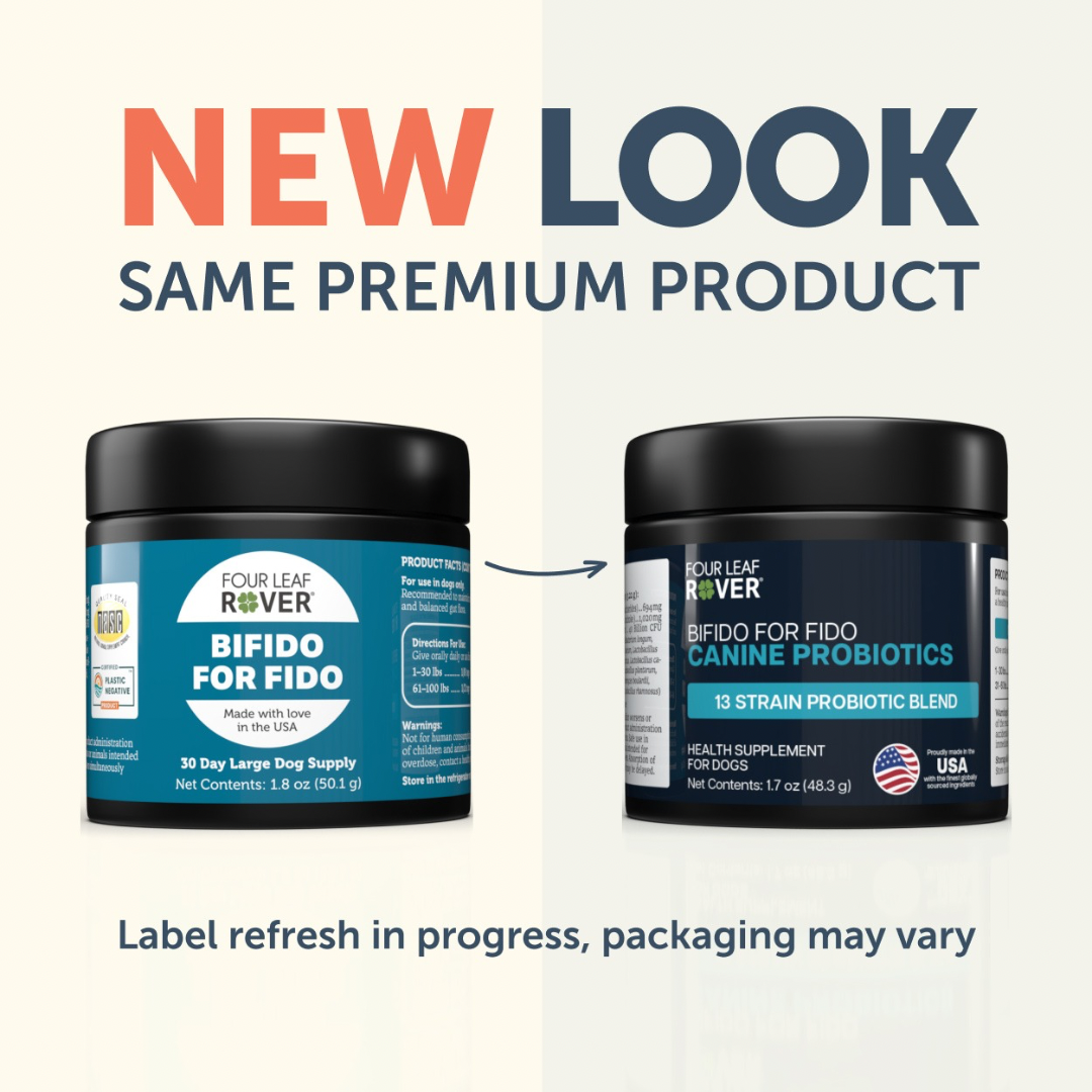 Four Leaf Rover Bifido For Fido | Multi-Strain Probiotic