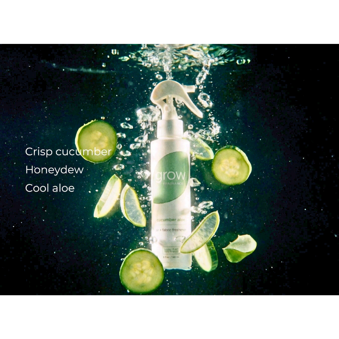 Grow Natural Air Freshener | Cucumber Aloe
